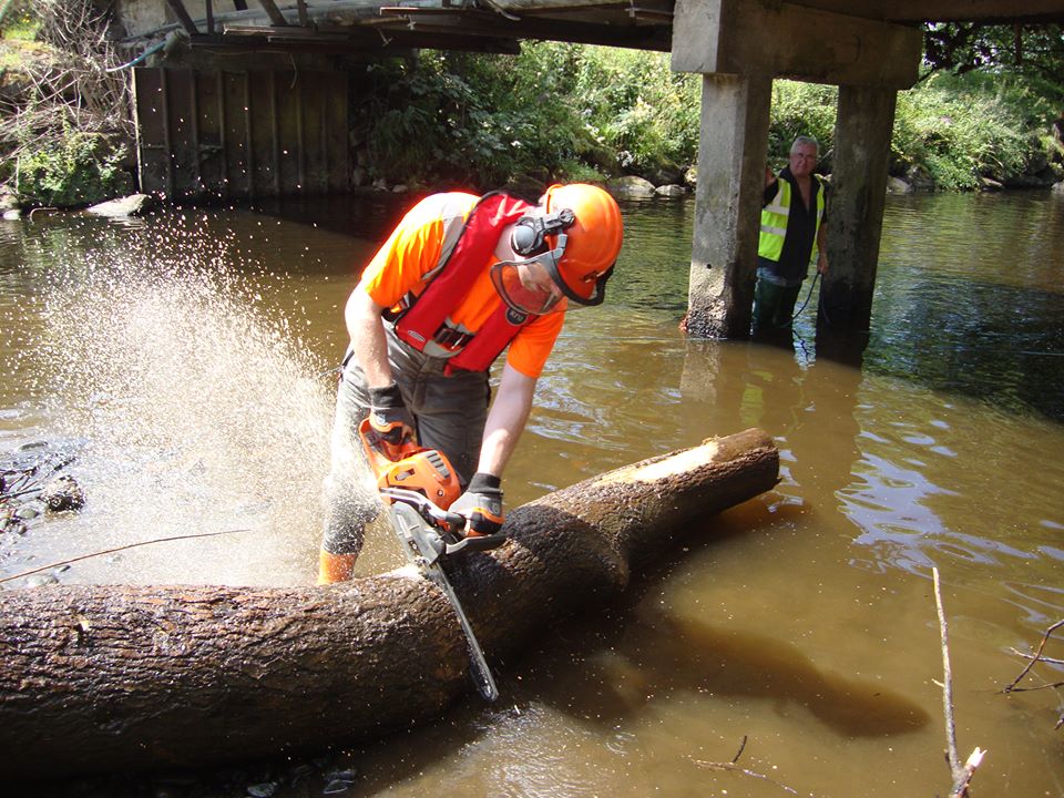 chainsaw river carron 22.7.14